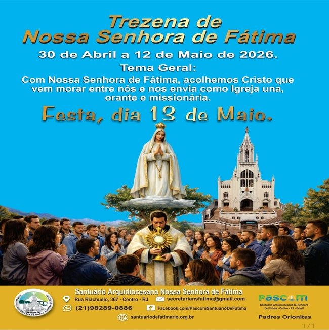 Festa de Fátima 2026